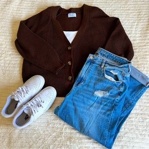 American Eagle Mom Jeans Stretch Size 16